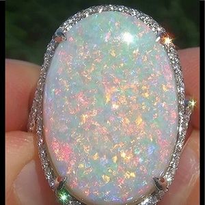 Fun Fire Opal Ring!